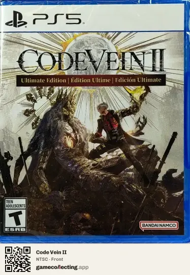 Code Vein II PlayStation 5, NTSC box front