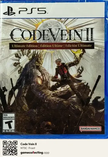 Code Vein II PlayStation 5, NTSC box front