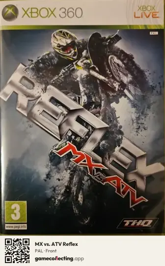 MX vs. ATV Reflex Xbox 360, PAL box front