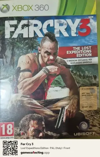 Far Cry 3 Xbox 360, Italy box front