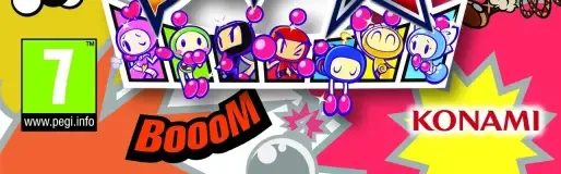 Super Bomberman R, the PEGI square on its front