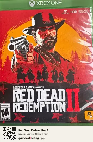 Red Dead Redemption 2 Xbox One, NTSC box front