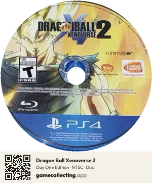 Dragon Ball Xenoverse 2 PlayStation 4, NTSC disc