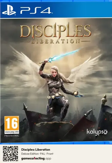 Disciples: Liberation PlayStation 4, PAL box front