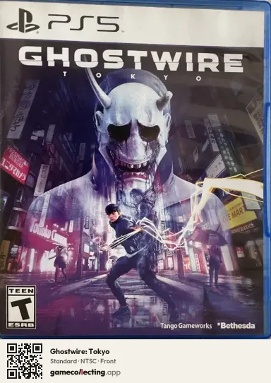 Ghostwire: Tokyo PlayStation 5, NTSC box front