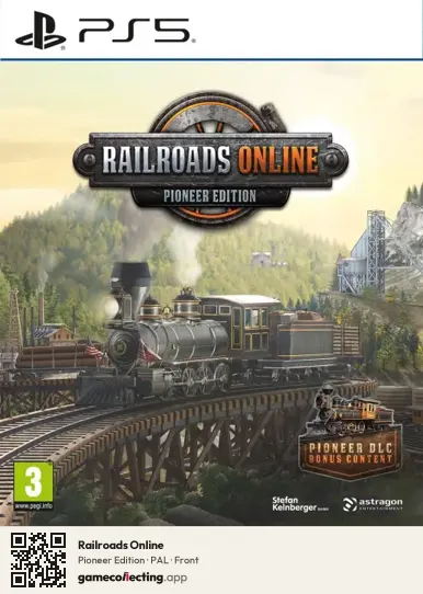 Railroads Online PlayStation 5, PAL box front