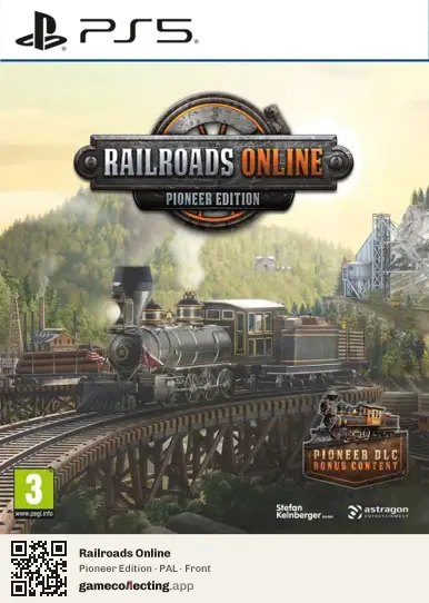 Railroads Online PlayStation 5, PAL box front