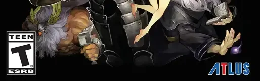 Dragon's Crown Pro, the ESRB box on its front