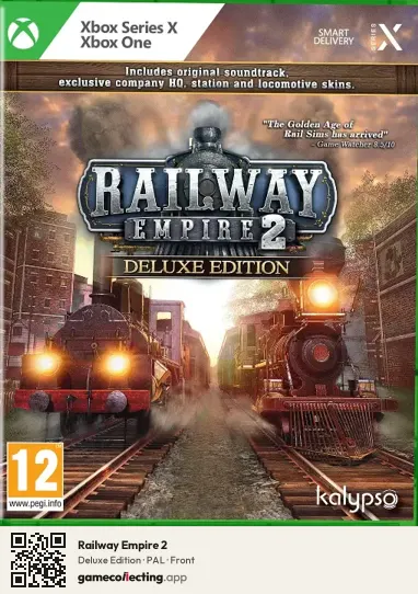 Railway Empire 2 Xbox Series X, PAL box front