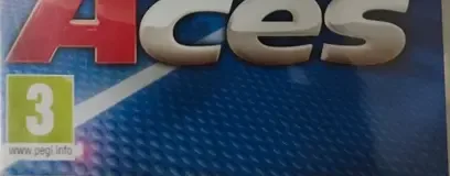 Mario Tennis Aces, the PEGI square on its front