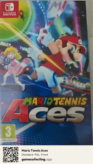 Mario Tennis Aces Nintendo Switch, PAL box front