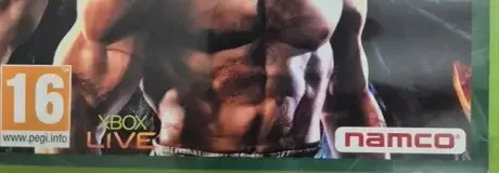 Tekken 6, the PEGI square on its front