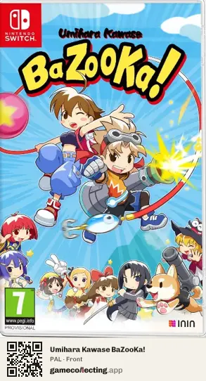 Umihara Kawase BaZooKa! Nintendo Switch, PAL box front