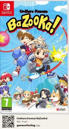 Umihara Kawase BaZooKa! Nintendo Switch, PAL box front
