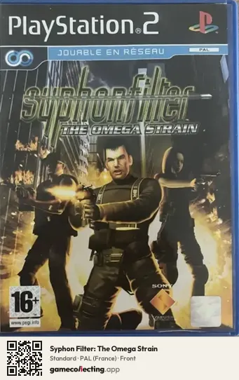 Syphon Filter: The Omega Strain PlayStation 2, France box front