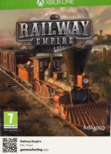 Railway Empire Xbox One, PAL box front