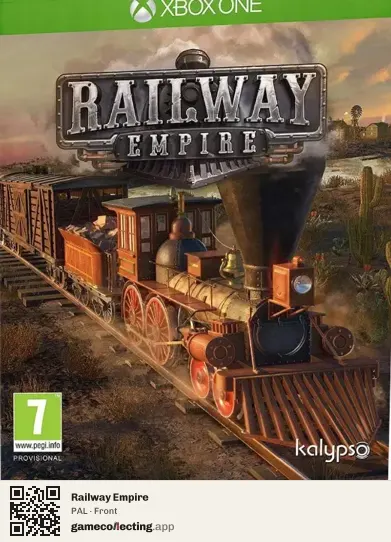 Railway Empire Xbox One, PAL box front