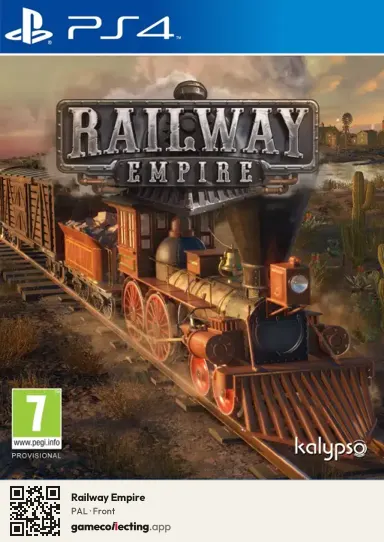 Railway Empire PlayStation 4, PAL box front