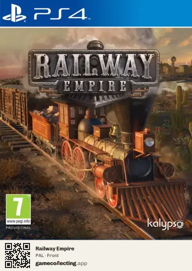 Railway Empire PlayStation 4, PAL box front
