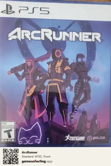 ArcRunner PlayStation 5, NTSC box front