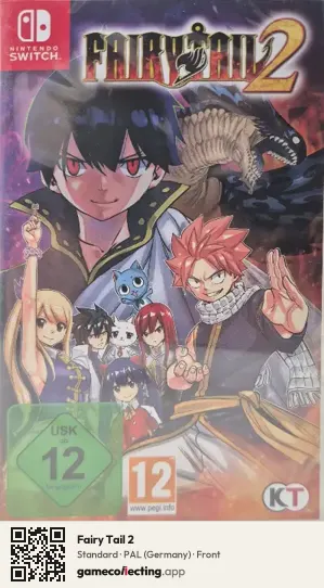 Fairy Tail 2 Nintendo Switch, Germany box front