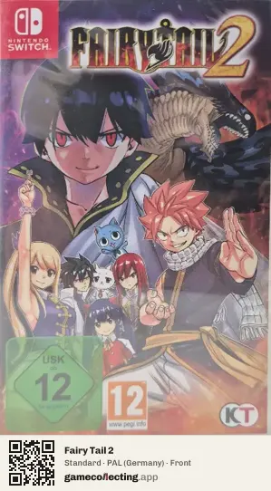 Fairy Tail 2 Nintendo Switch, Germany box front