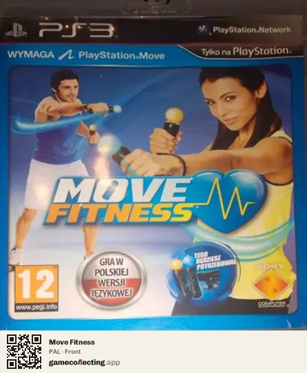 Move Fitness PlayStation 3, PAL box front