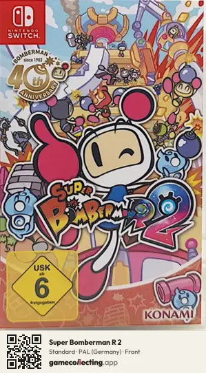 Super Bomberman R 2 Nintendo Switch, Germany box front