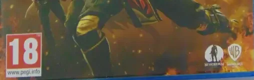 Mortal Kombat 11, the PEGI square on its front