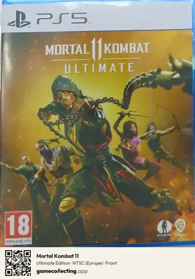 Mortal Kombat 11 PlayStation 5, Europe box front