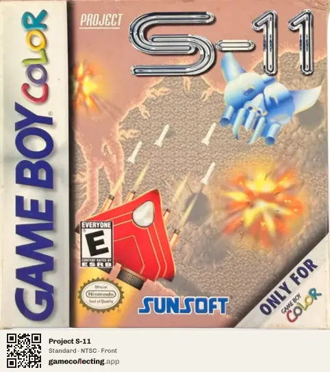 Project S-11 Game Boy Color, NTSC box front