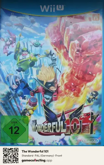 The Wonderful 101 Nintendo Wii U, Germany box front