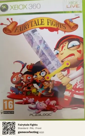 Fairytale Fights Xbox 360, PAL box front