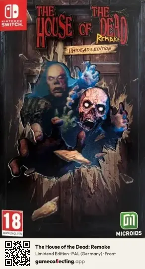 The House of the Dead: Remake Nintendo Switch, Germany box front