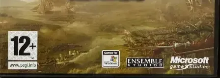 Age of Empires III, the PEGI square on its front