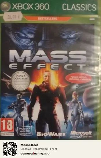 Mass Effect Xbox 360, Poland box front