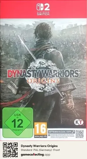 Dynasty Warriors: Origins Nintendo Switch 2, Germany box front