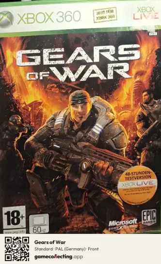 Gears of War Xbox 360, Germany box front