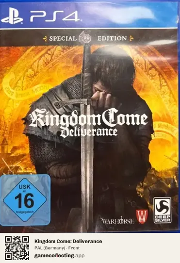 Kingdom Come: Deliverance PlayStation 4, Germany box front
