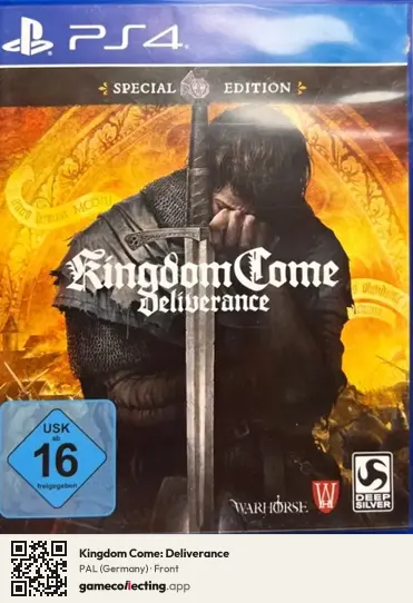 Kingdom Come: Deliverance PlayStation 4, Germany box front