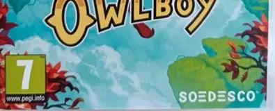 Owlboy, the PEGI square on its front