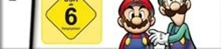 Mario & Luigi: Bowser's Inside Story, the USK square on its front