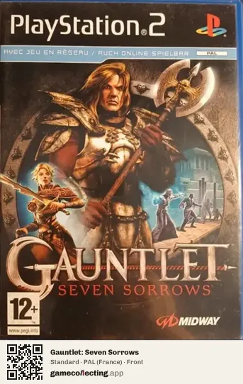 Gauntlet: Seven Sorrows PlayStation 2, France box front