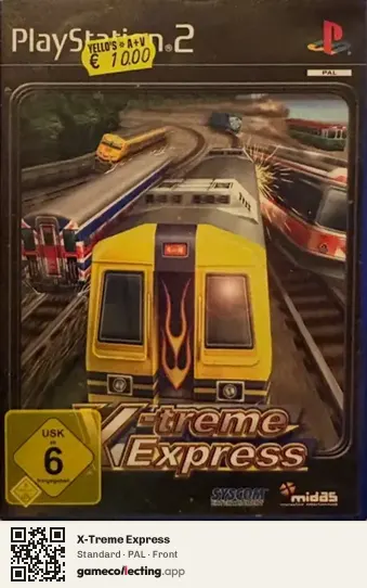 X-Treme Express PlayStation 2, PAL box front