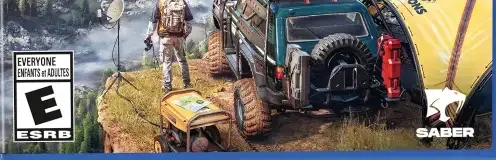 Expeditions: A MudRunner Game, the ESRB box on its front