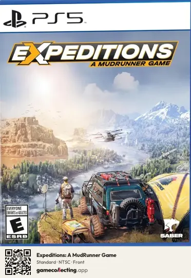 Expeditions: A MudRunner Game PlayStation 5, NTSC box front