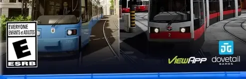 TramSim: Console Edition, the ESRB box on its front