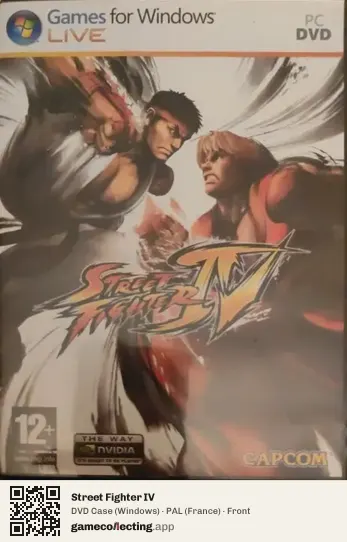 Street Fighter IV Computer, France box front