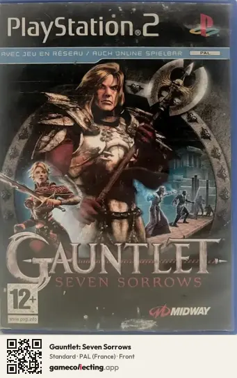Gauntlet: Seven Sorrows PlayStation 2, France box front