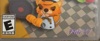 Overcooked!, the ESRB box on its front